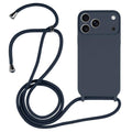 Crossbody Lanyard Liquid Silicone Case (17 Pro Max)