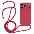 Crossbody Lanyard Liquid Silicone Case (17 Pro)