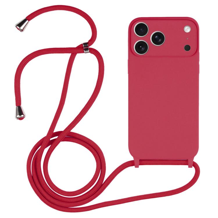 Crossbody Lanyard Liquid Silicone Case (17 Pro)