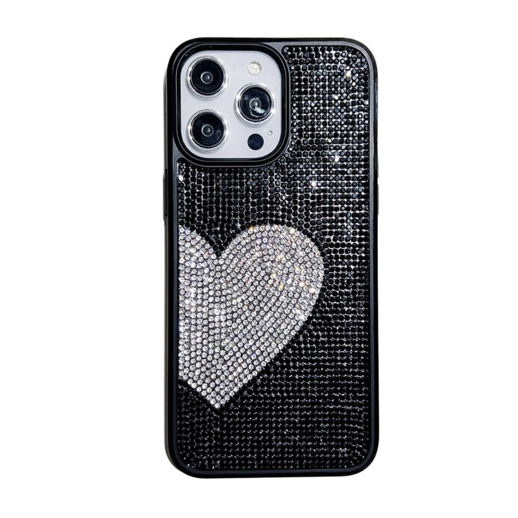 Love Heart Diamond TPU Phone Case