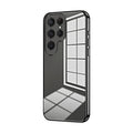 Transparent Plating Fine Hole Phone Case