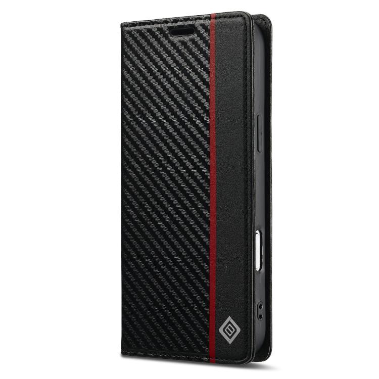 LC.IMEEKE Carbon Fiber Leather Phone Case (S26 Plus)