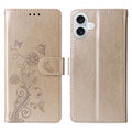 Butterfly Love Flower Embossed Leather Phone Case (12/12 Pro)