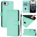 Skin Feel Solid Color Leather Phone Case (17e/16e)