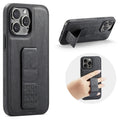 Fierre Shann Oil Wax Leather Holder Back Phone Case