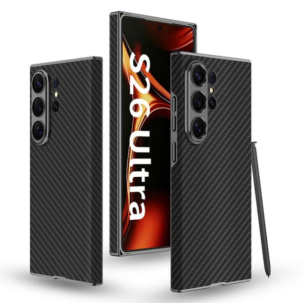 GKK Skin-feeling Leather Curved Phone Case (S25 Ultra)