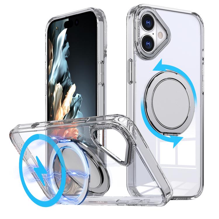 Rotating MagSafe Magnetic Holder Phone Case (17e/16e)