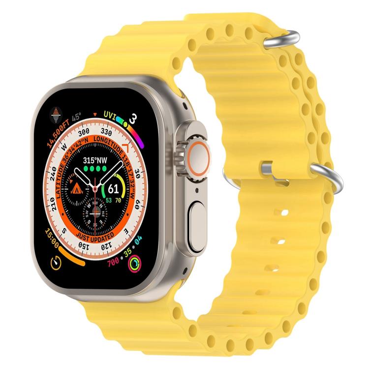 Apple Watch 46mm / 49mm / 45mm / 44mm xDfind Ocean Silicone Watch Band