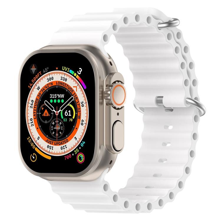 Apple Watch 46mm / 49mm / 45mm / 44mm xDfind Ocean Silicone Watch Band