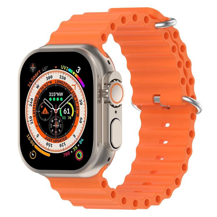 Apple Watch 46mm / 49mm / 45mm / 44mm xDfind Ocean Silicone Watch Band