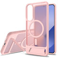 Frosted Holder PC Hybrid TPU MagSafe Phone Case