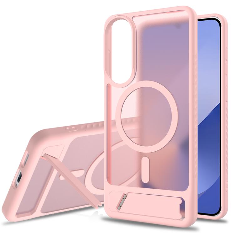 Frosted Holder PC Hybrid TPU MagSafe Phone Case