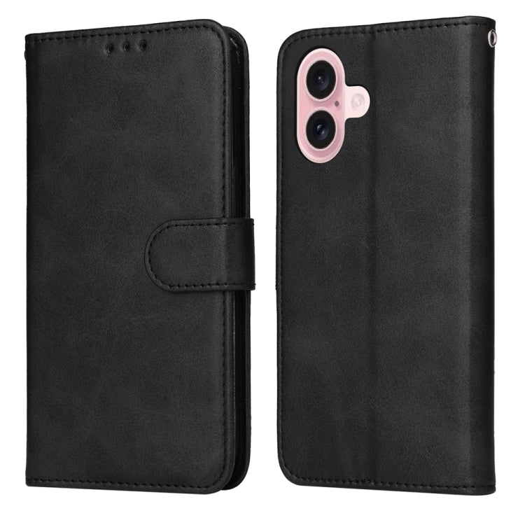 Calf Texture Flip Leather Phone Case (16 Plus)
