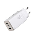 JOYROOM 65W GaN Dual Type-C, USB 3-Port Charger with Type-C to Type-C