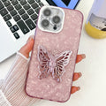 Plating Glitter Texture Butterfly Holder TPU (16)