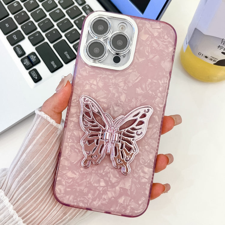 Plating Glitter Texture Butterfly Holder TPU (16)