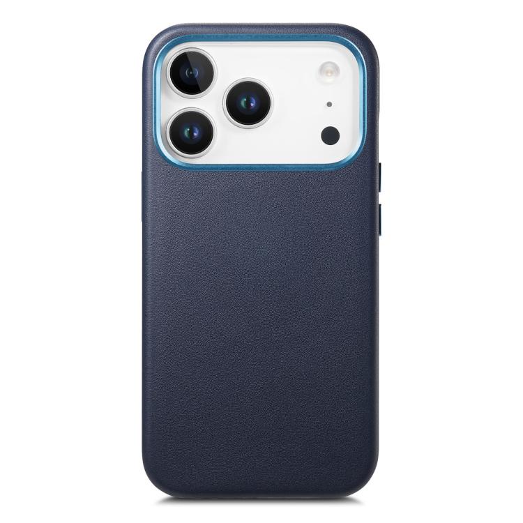 Electroplated Metal Button MagSafe Phone Case